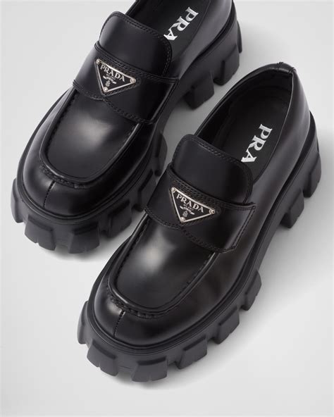 prada loafers malaysia|Prada monolith loafers women's.